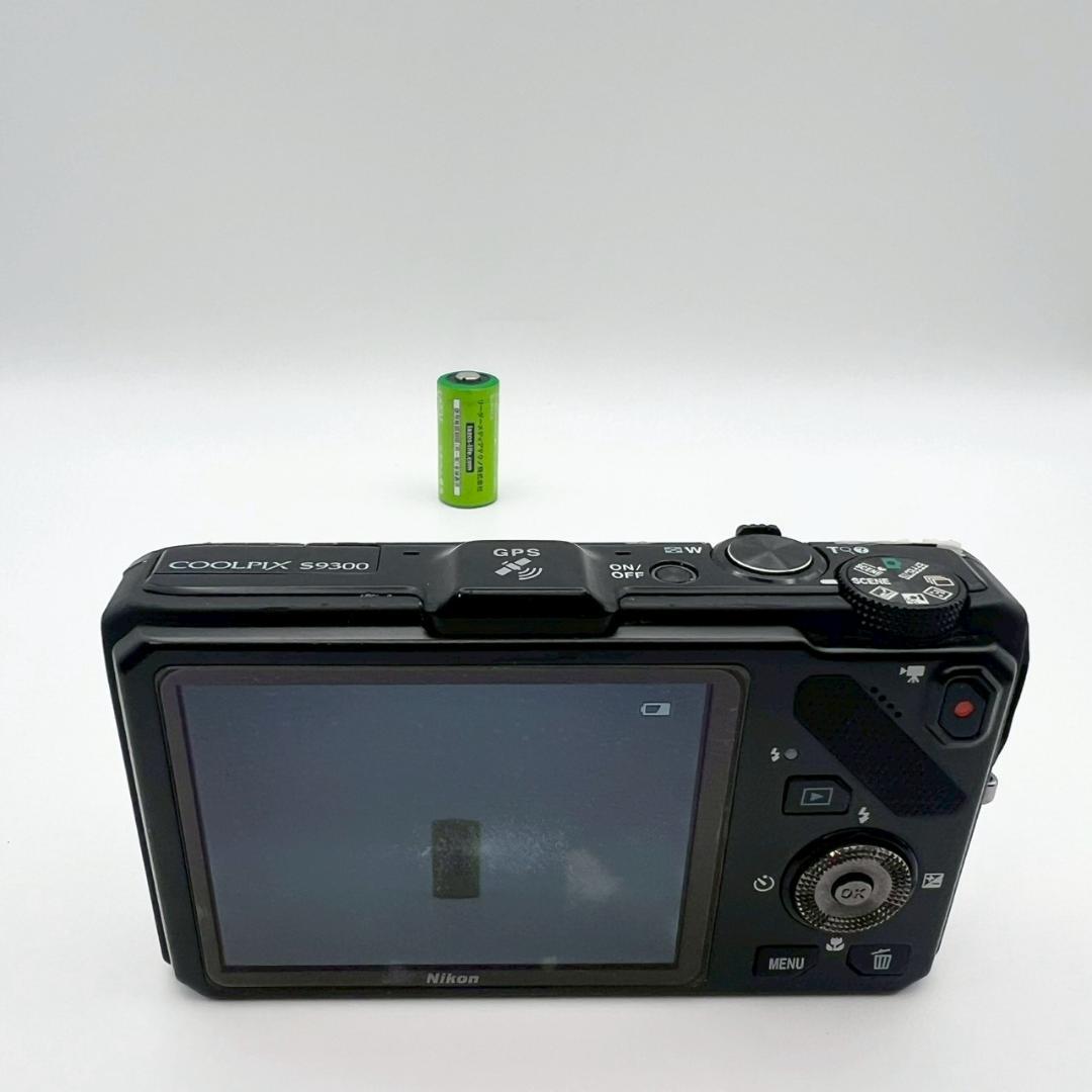 【動作品】Nikon COOLPIX S9300 コンデジ ブラック 動作確認済