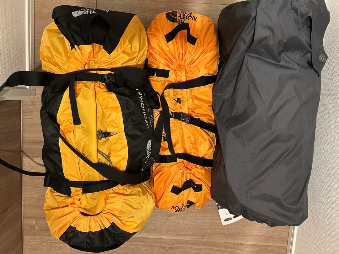 新品未使用3点セット　ノースフェイスGEODOME4 、スタープ5、専用マット