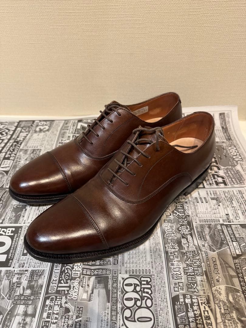 ユニオンインペリアル　ストレートチップ　サイズ8