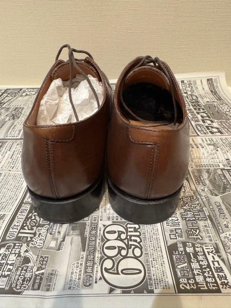 ユニオンインペリアル　ストレートチップ　サイズ8