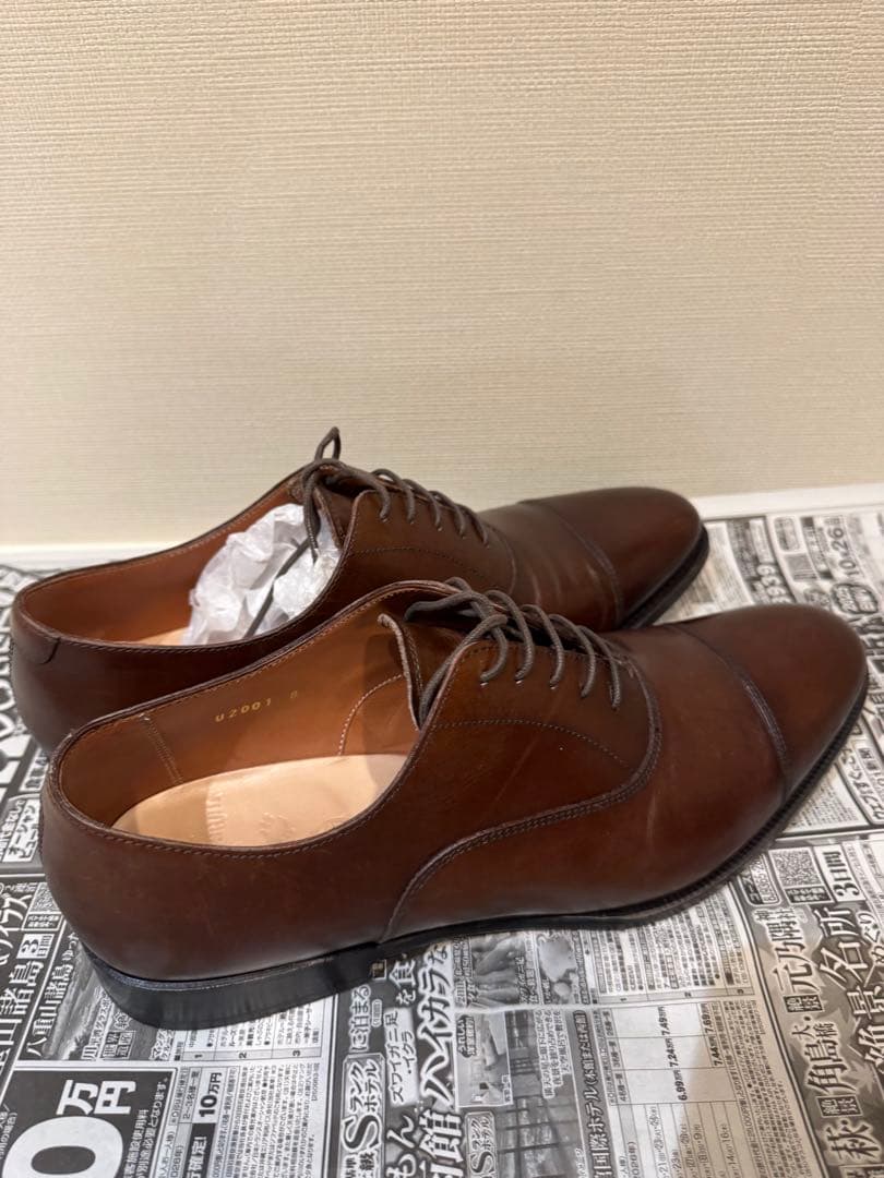 ユニオンインペリアル　ストレートチップ　サイズ8