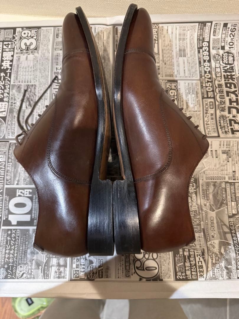 ユニオンインペリアル　ストレートチップ　サイズ8