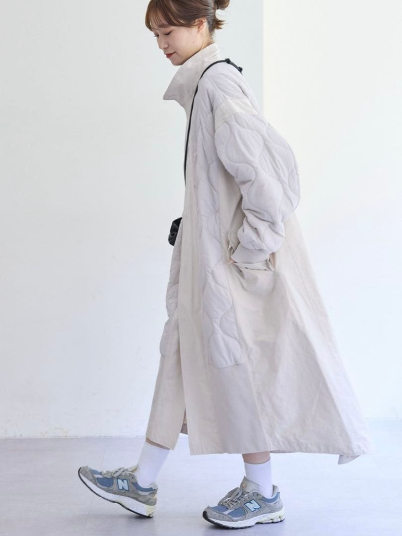 CIAOPANIC TYPY etsinta/エシンタ切替マキシミリタリーコート