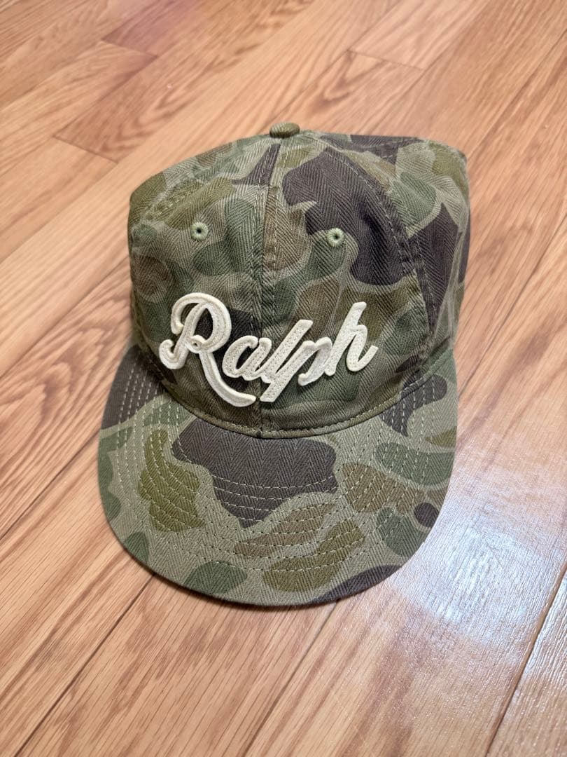 Polo Ralph Lauren カモ ヘリンボーン ボールキャップ
