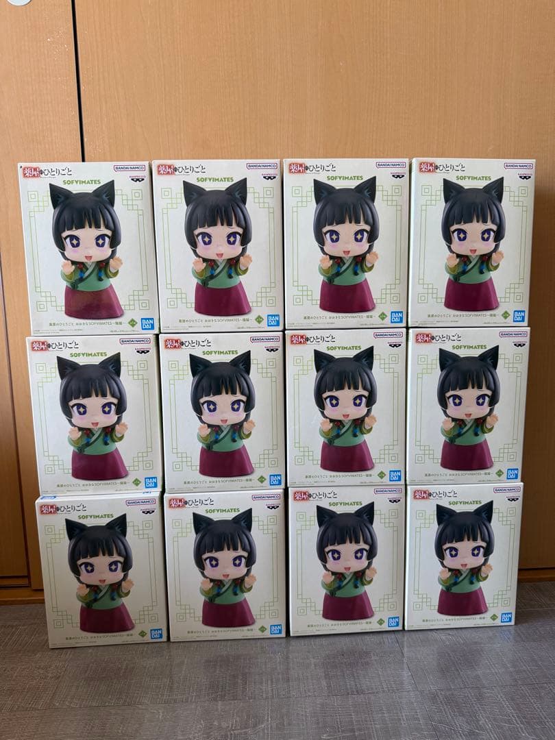薬屋のひとりごと フィギュア　おおきなSOFVIMATES　猫猫　12個