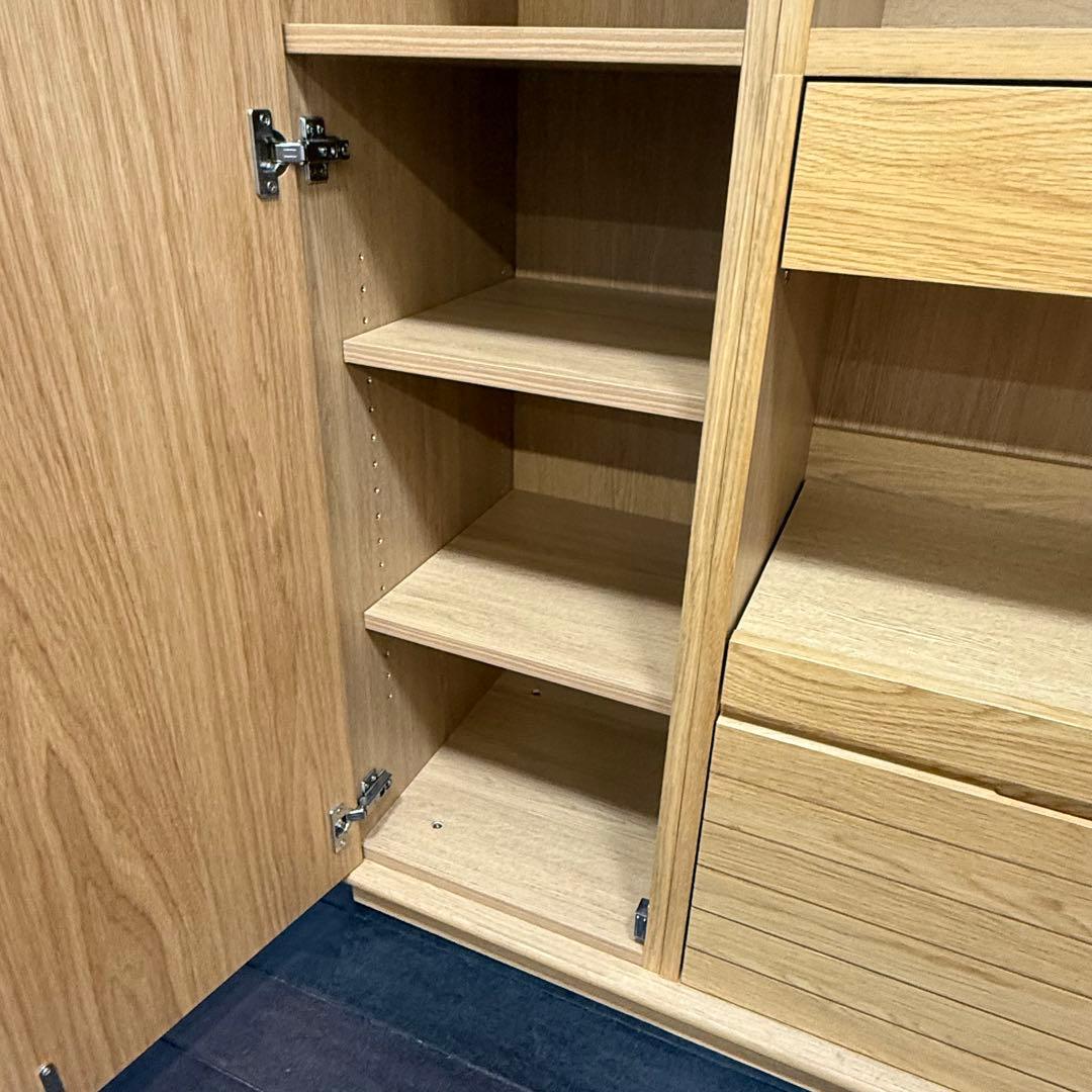 H19K7a 展示品 unico ウニコ SOLK ソルク キッチンボード