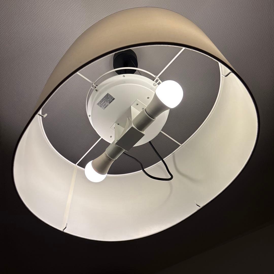 無印良品 廃盤 ペンダントライト 楕円 ホテル　照明　ラグジュアリー