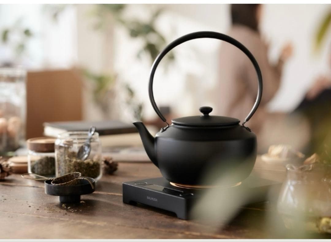 【新品未開封】BALMUDA MoonKettle ブラック 電気ケトル