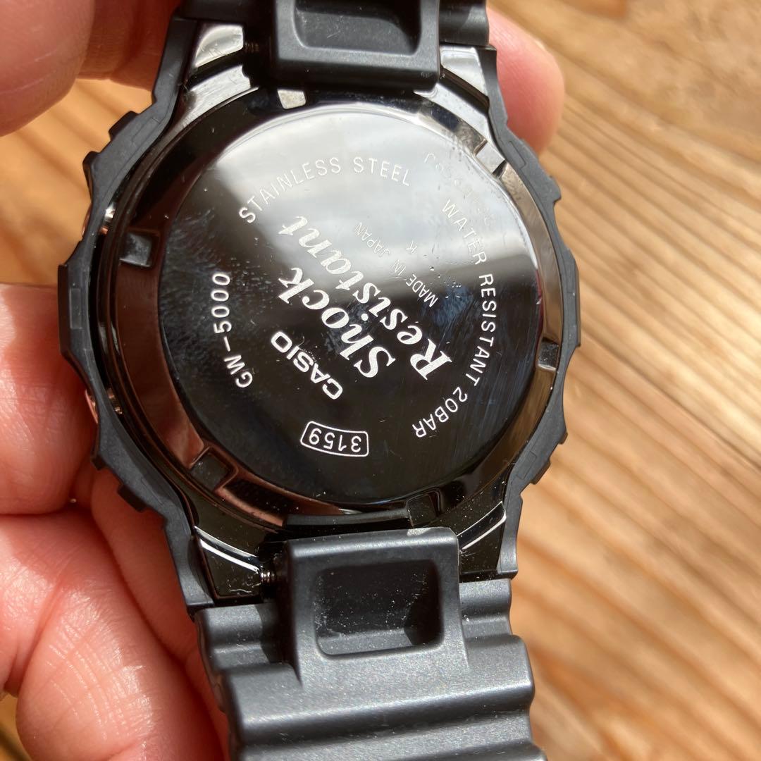 CASIO G-SHOCK 電波ソーラー　日本製GW5000-1JF 美品