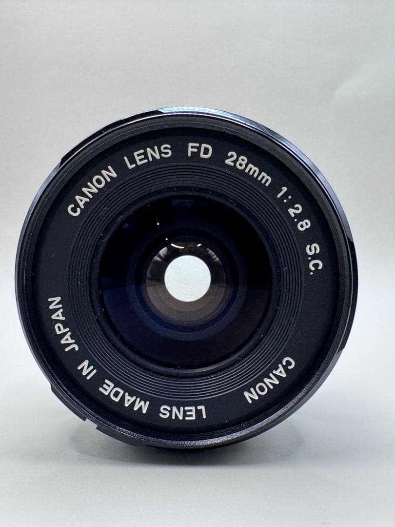 フィルムカメラ Canon AE-1 / FD 28mm f2.8 S.C.