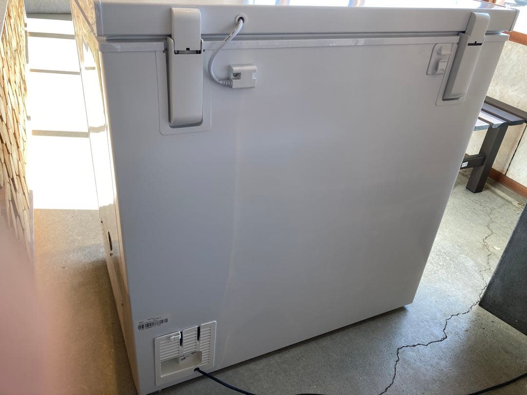 直接引き取り限定‼️ 2024年製COMFEE 198L 横型冷凍庫 ホワイト