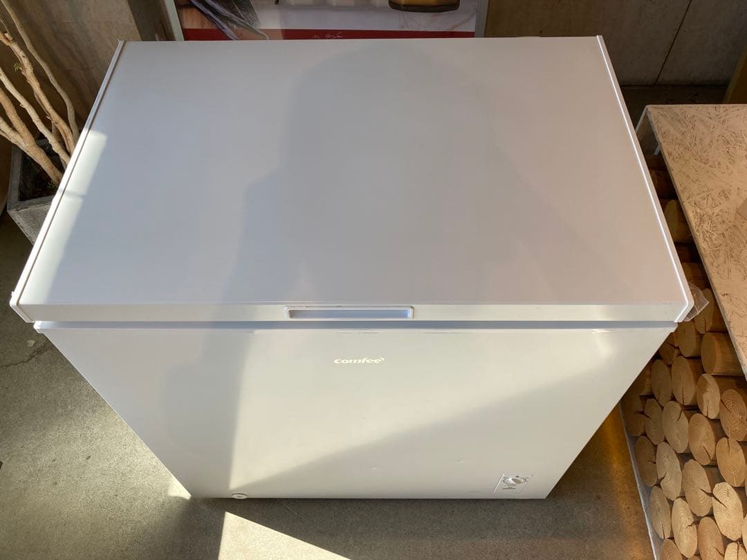 直接引き取り限定‼️ 2024年製COMFEE 198L 横型冷凍庫 ホワイト