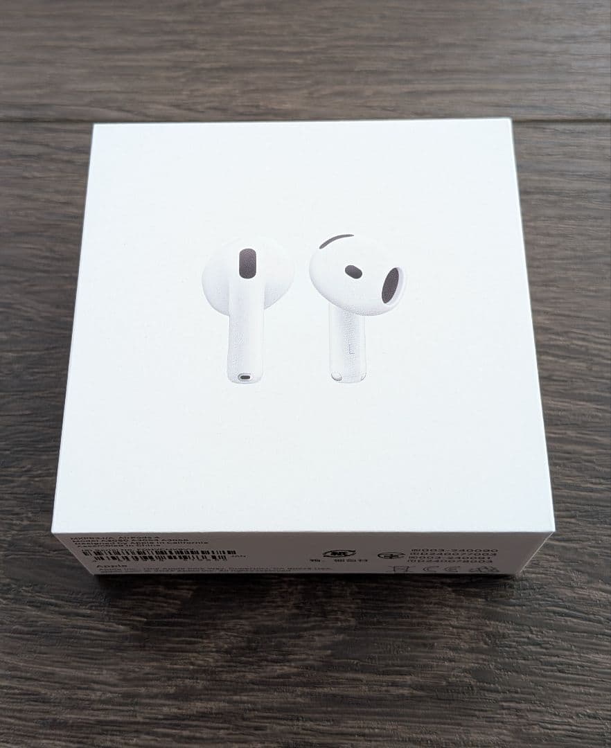 Apple AirPods 4 〘新品未開封品〙正規品ノイズキャンセリング非搭載