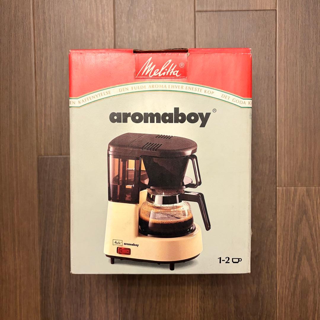 昭和レトロ Melitta アロマボーイ 青 MJ-423 1杯用 ヴィンテージ