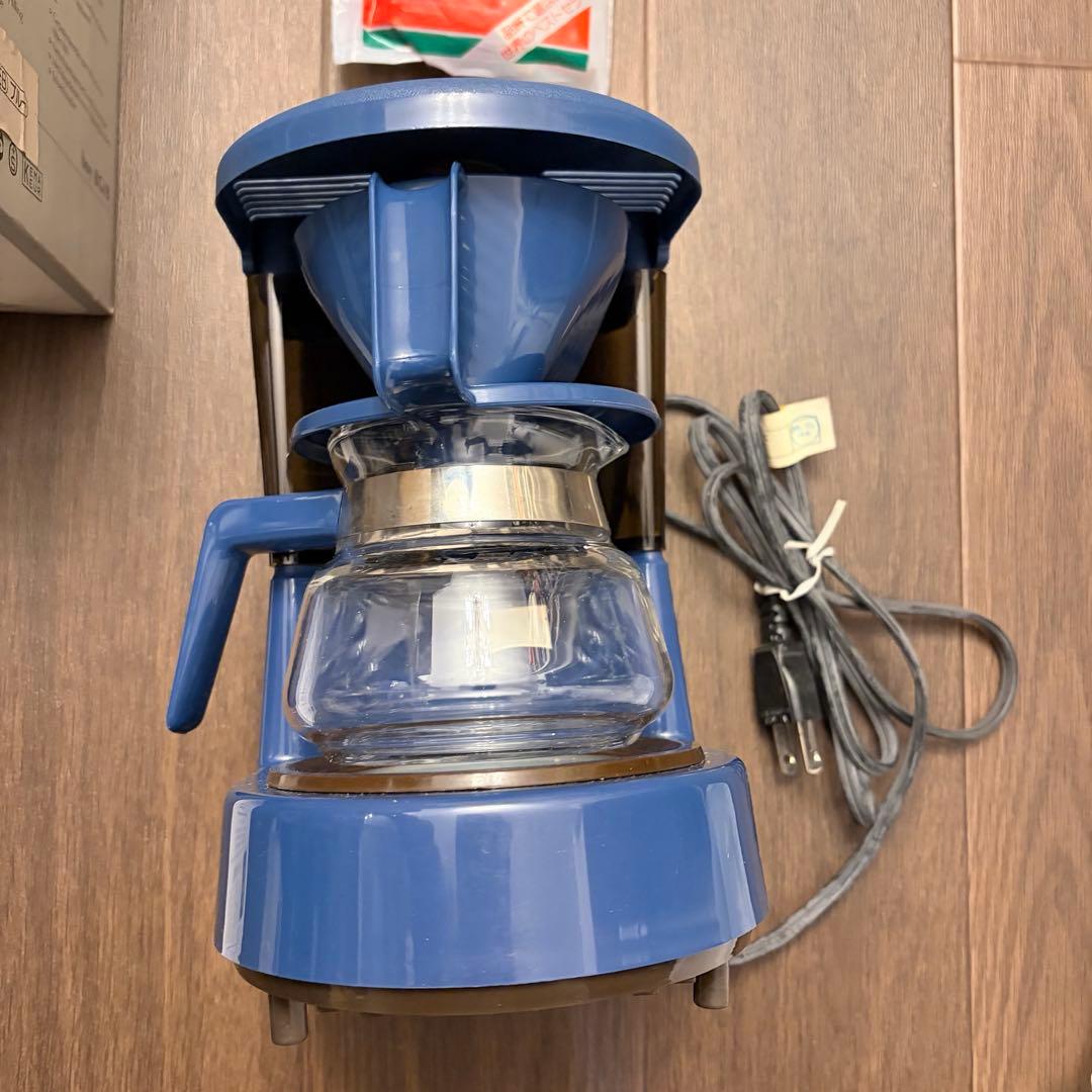 昭和レトロ Melitta アロマボーイ 青 MJ-423 1杯用 ヴィンテージ