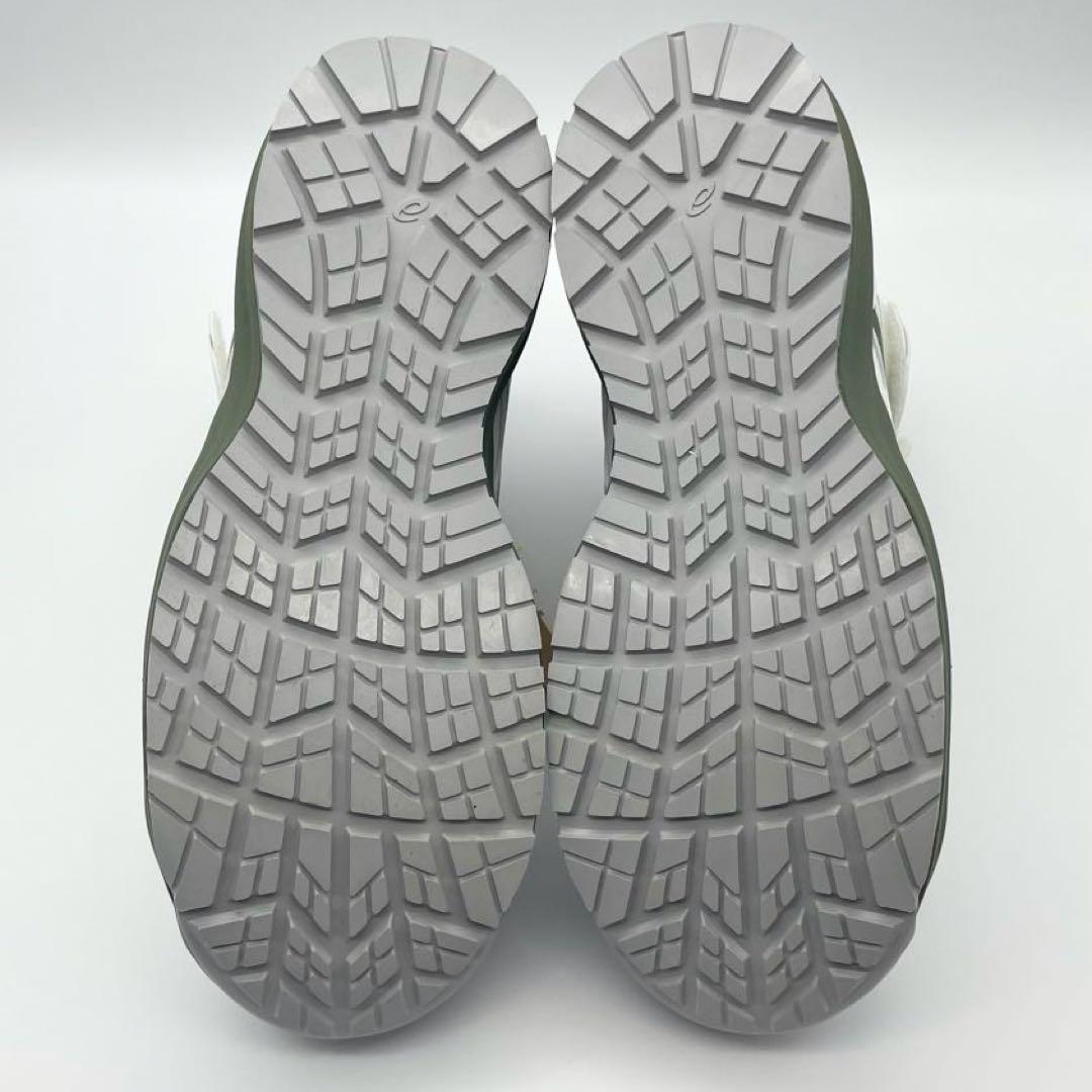 【新品タグ付き】asics アシックス ハイカット 安全靴 ホワイト/グリーン