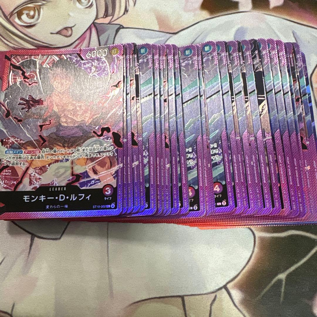 ワンピース 三船長 リーダー 3枚セット 各18枚ずつ st10 三船長集結