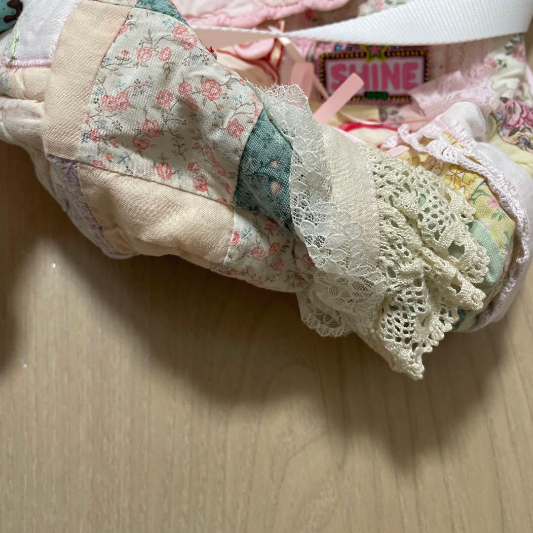 グニフニ♡にわとりさんのキルトショルダーバッグ