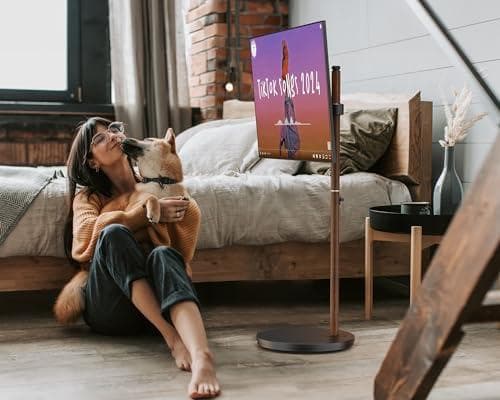 【新品】テレビスタンド キャスター付テレビ台 24~48インチ ナチュラル