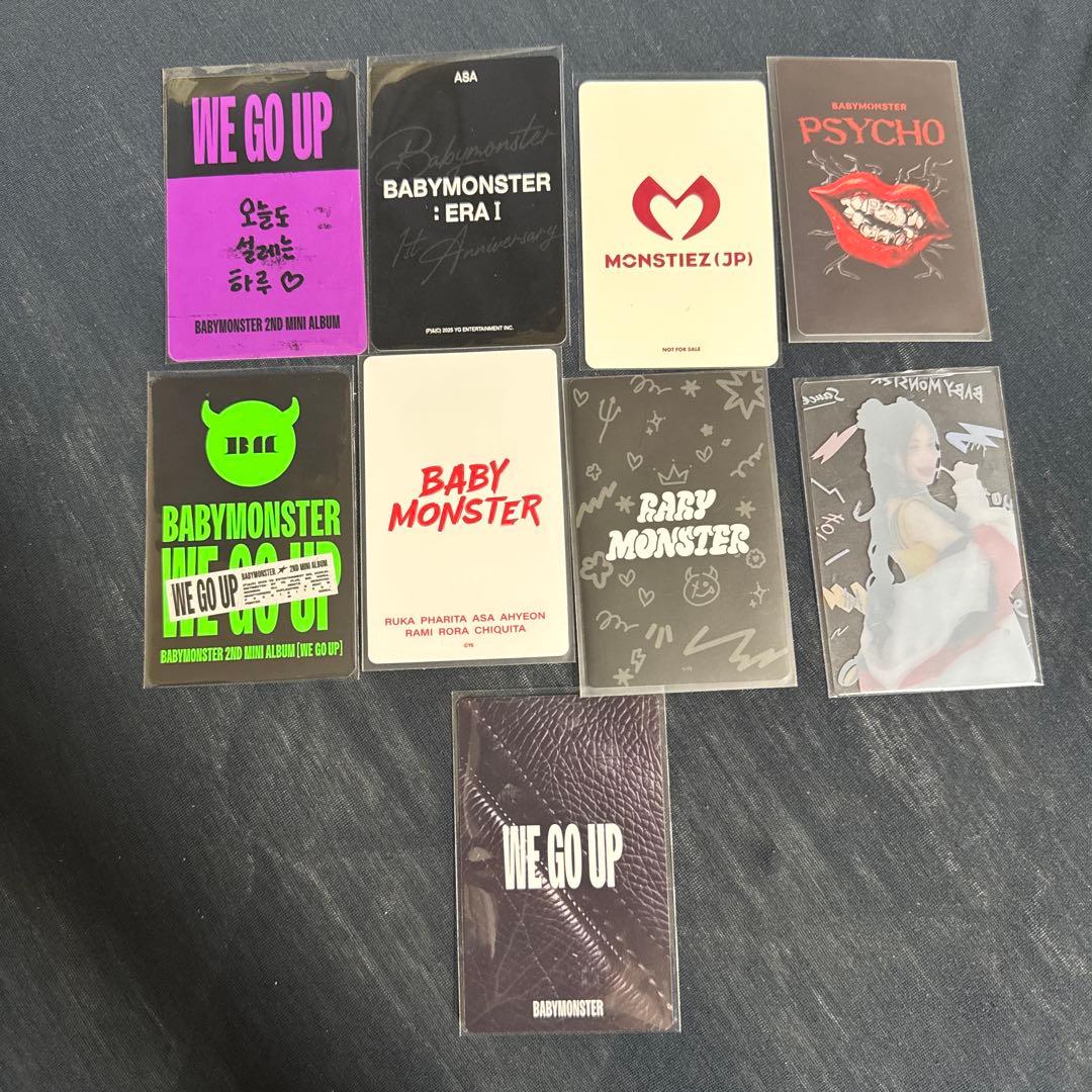 アサ トレカ9枚＆フォトチャーム セット