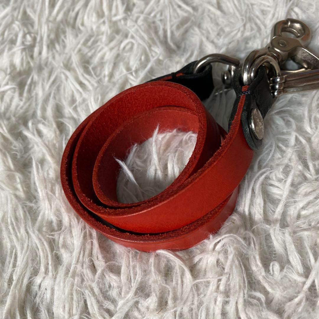 極美品】ヨウジヤマモト　yohji yamamoto　ウォレットチェーン　レザー