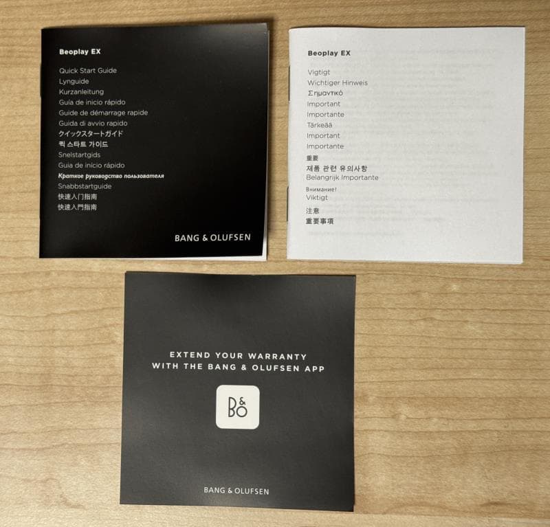 バングアンドオルフセン イヤホン Beoplay EX