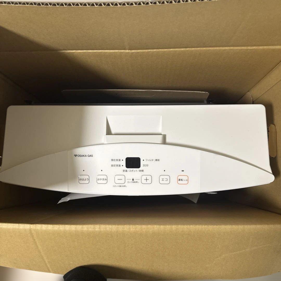 開封未使用 OSAKA GAS ガスファンヒーター 日本製 140 6053