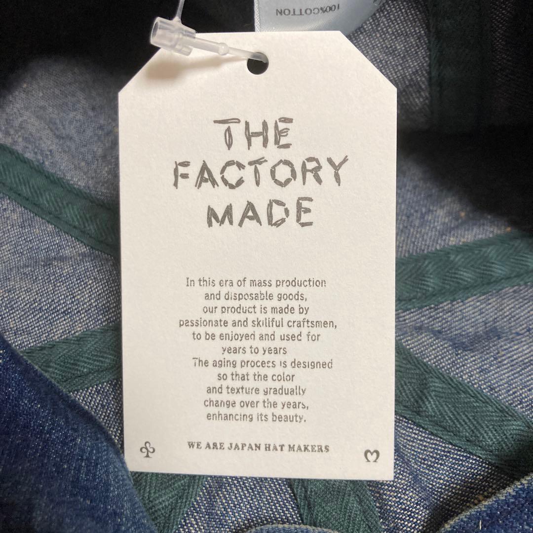 The factory made ビッグキャスケット　ファクトリーメイド　未使用