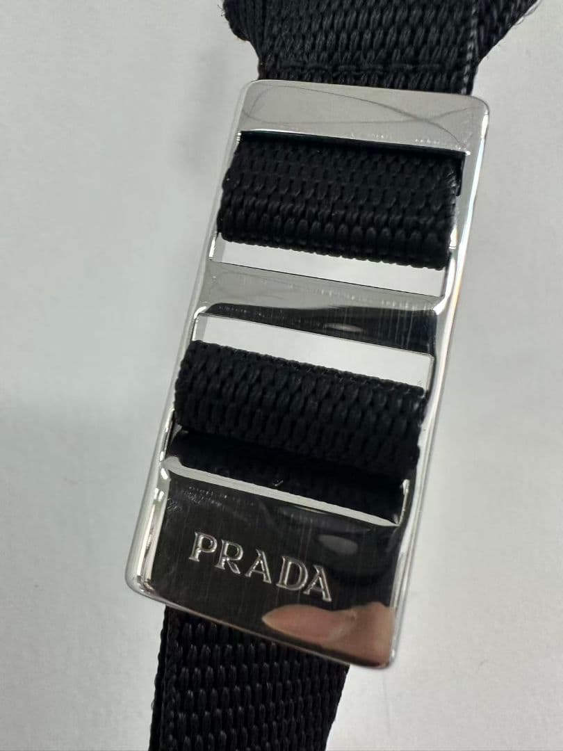 PRADA 黒いナイロンショルダーバッグ 超美品