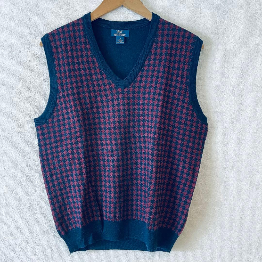 重宝するベスト　BROOKSBROTHERSブルックスブラザーズメリノウール