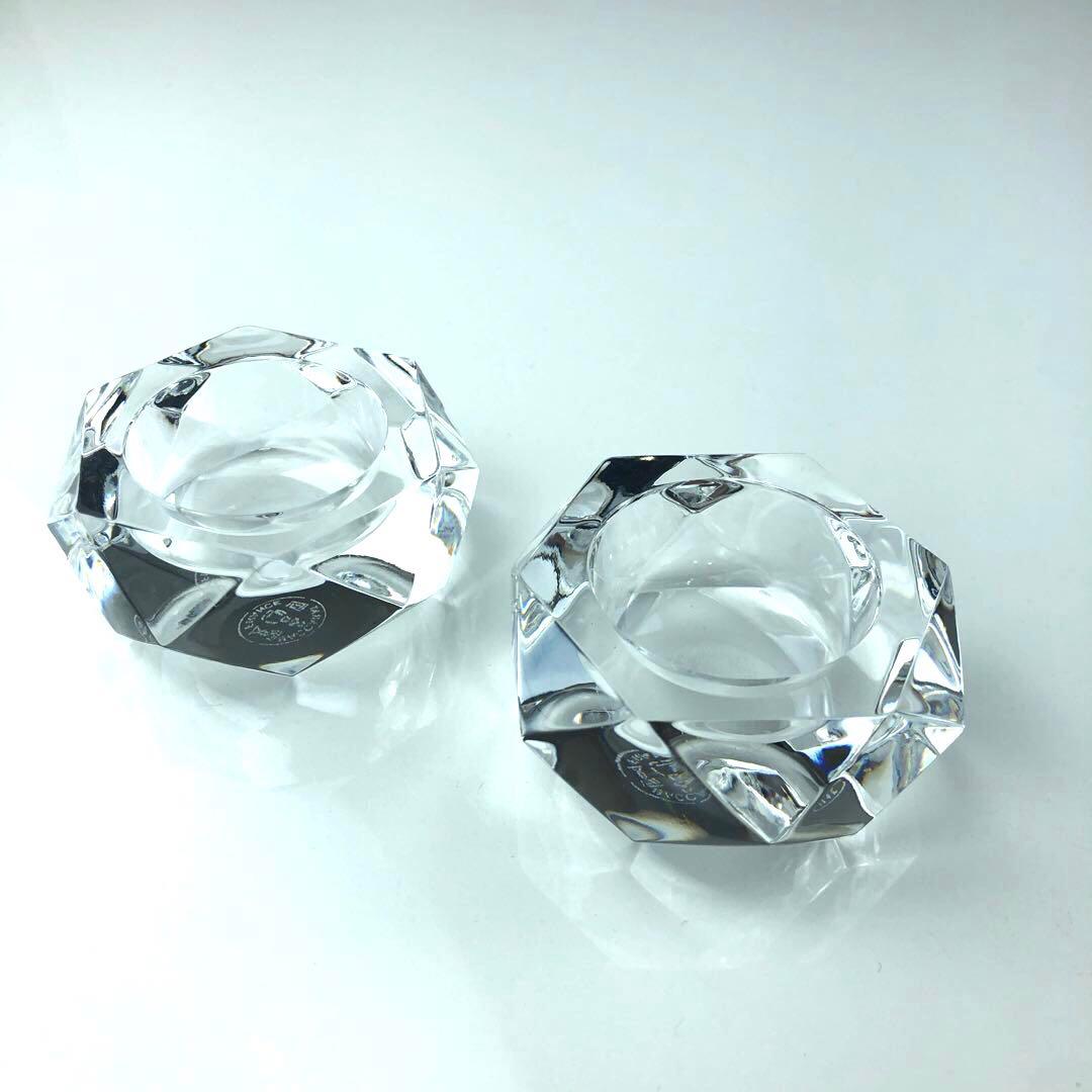 バカラ　キャンドルホルダー　2個セット