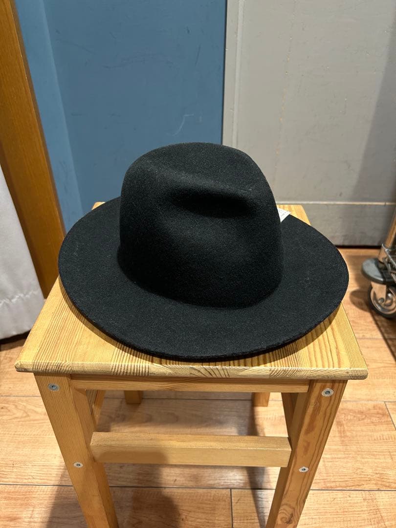 THE H.W. DOG & Co. トラベラーズハット ウールハット ブラック