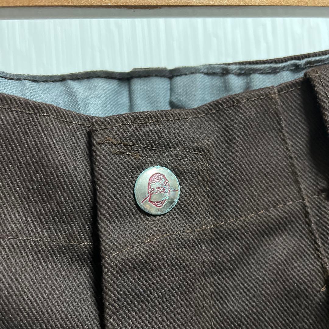 70s BEN DAVIS ベンデイビス　フリスコパンツ　ブラウン　茶　M