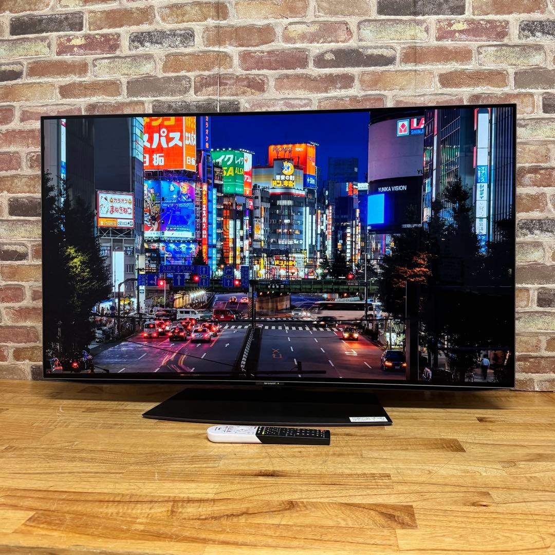 シャープ 48V型 4K有機ELテレビ AQUOS 4T-C48CQ1 アプリ○