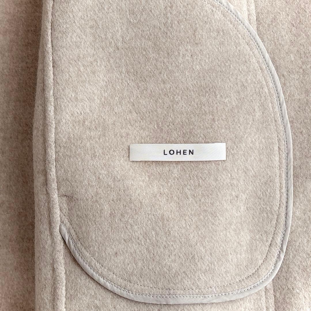 美品✨LOHEN バックタックロングリバージレ ベージュ