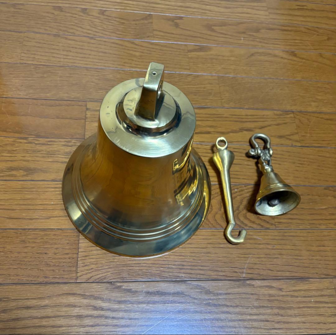 舶用法定備品 号鐘 真鍮製