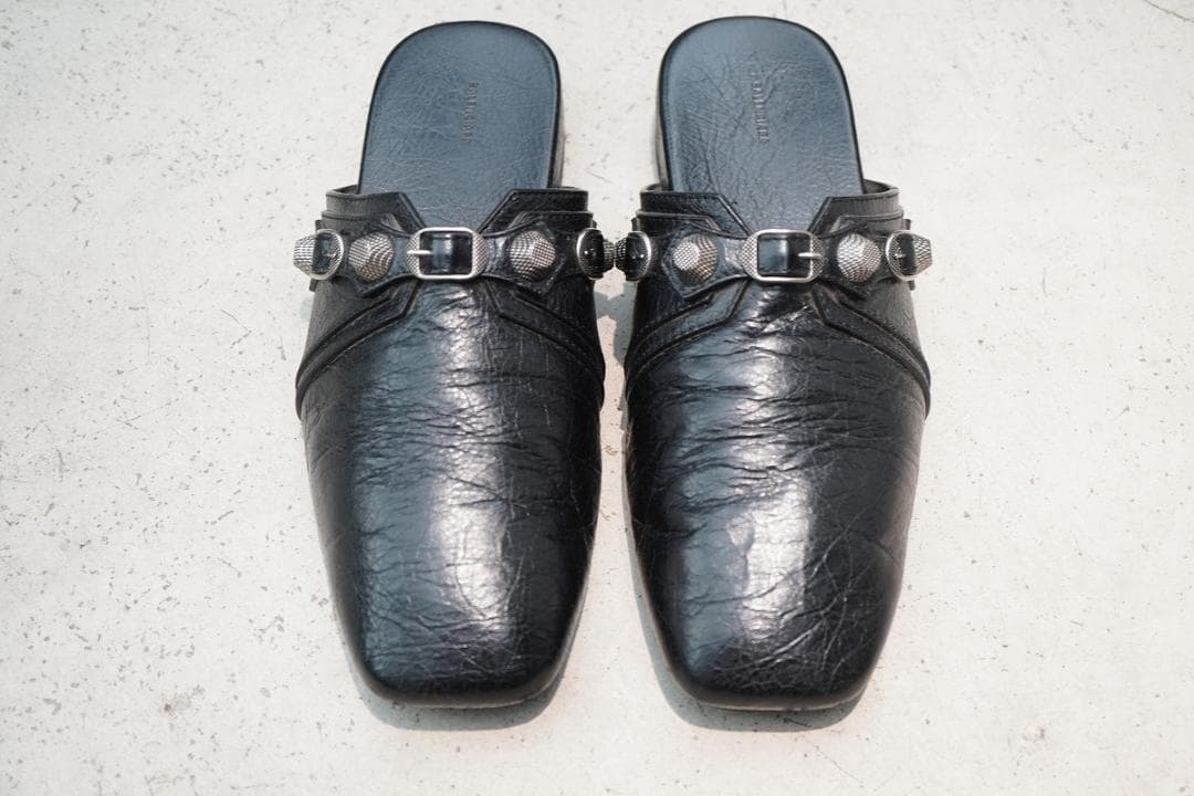正規 BALENCIAGA Cozy Cagole Mule 901P▲