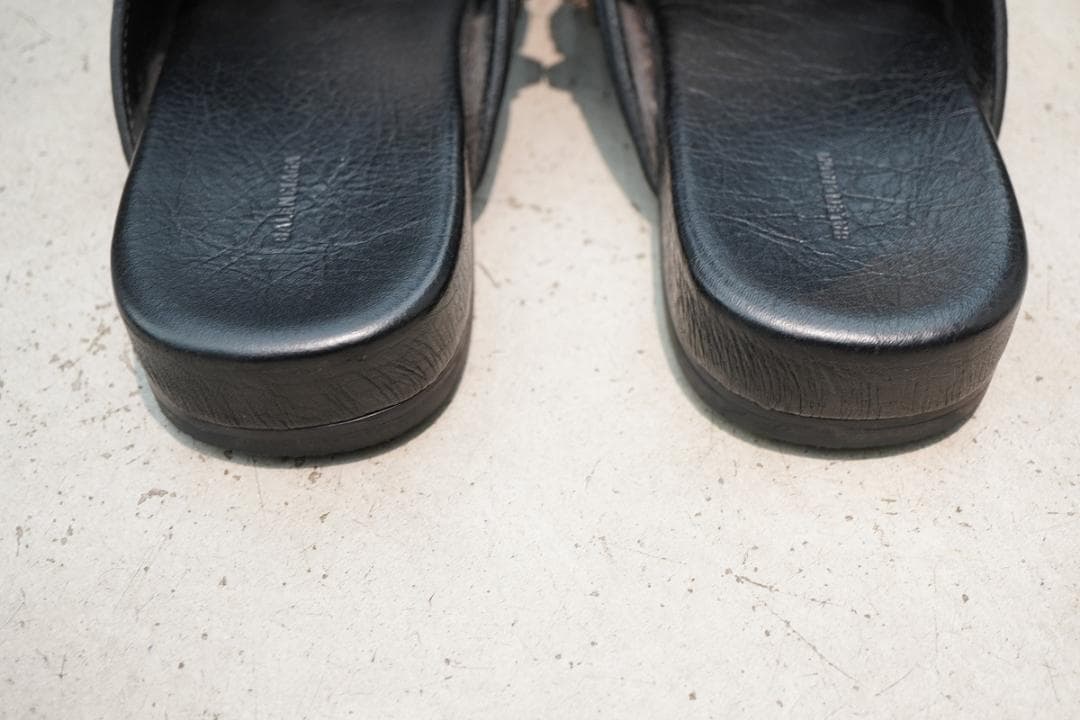 正規 BALENCIAGA Cozy Cagole Mule 901P▲