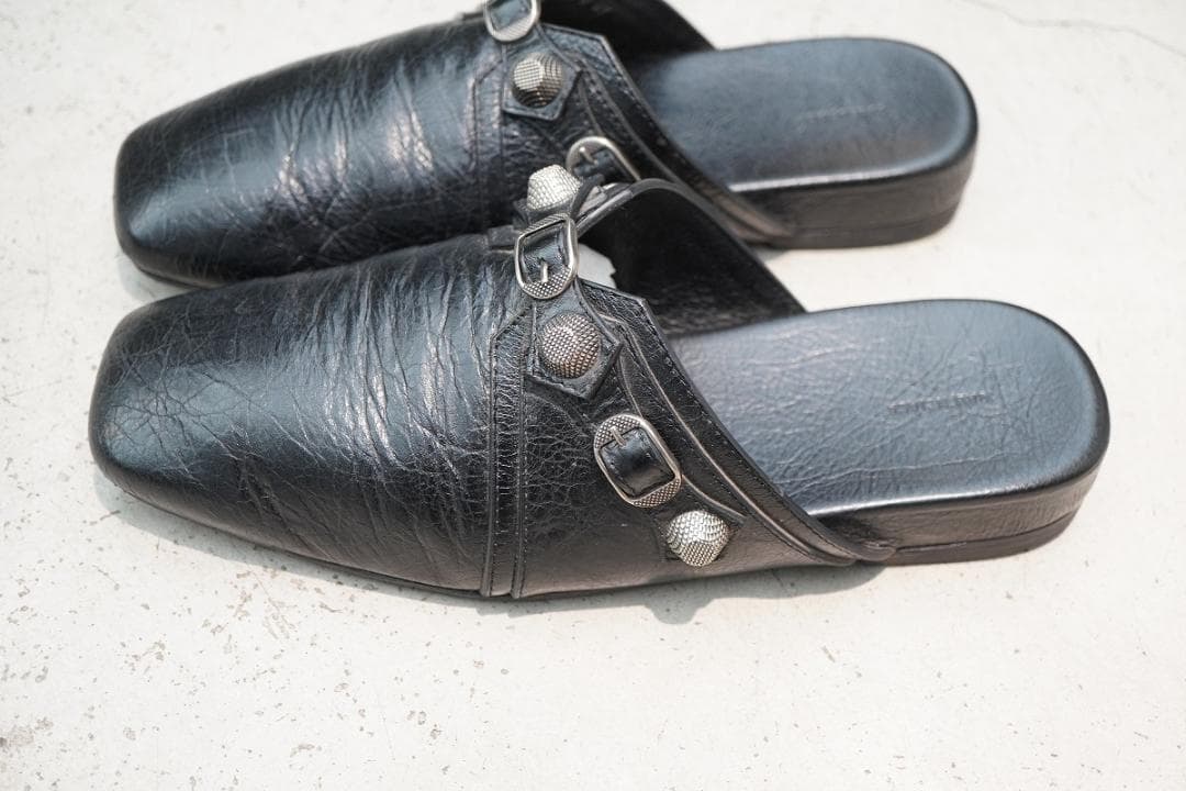 正規 BALENCIAGA Cozy Cagole Mule 901P▲