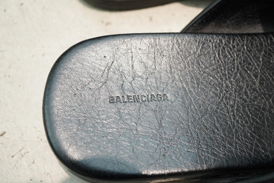 正規 BALENCIAGA Cozy Cagole Mule 901P▲