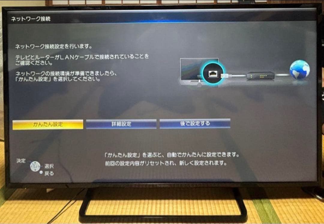 Panasonic TH-49E300HT 49インチ液晶テレビ【中古品】