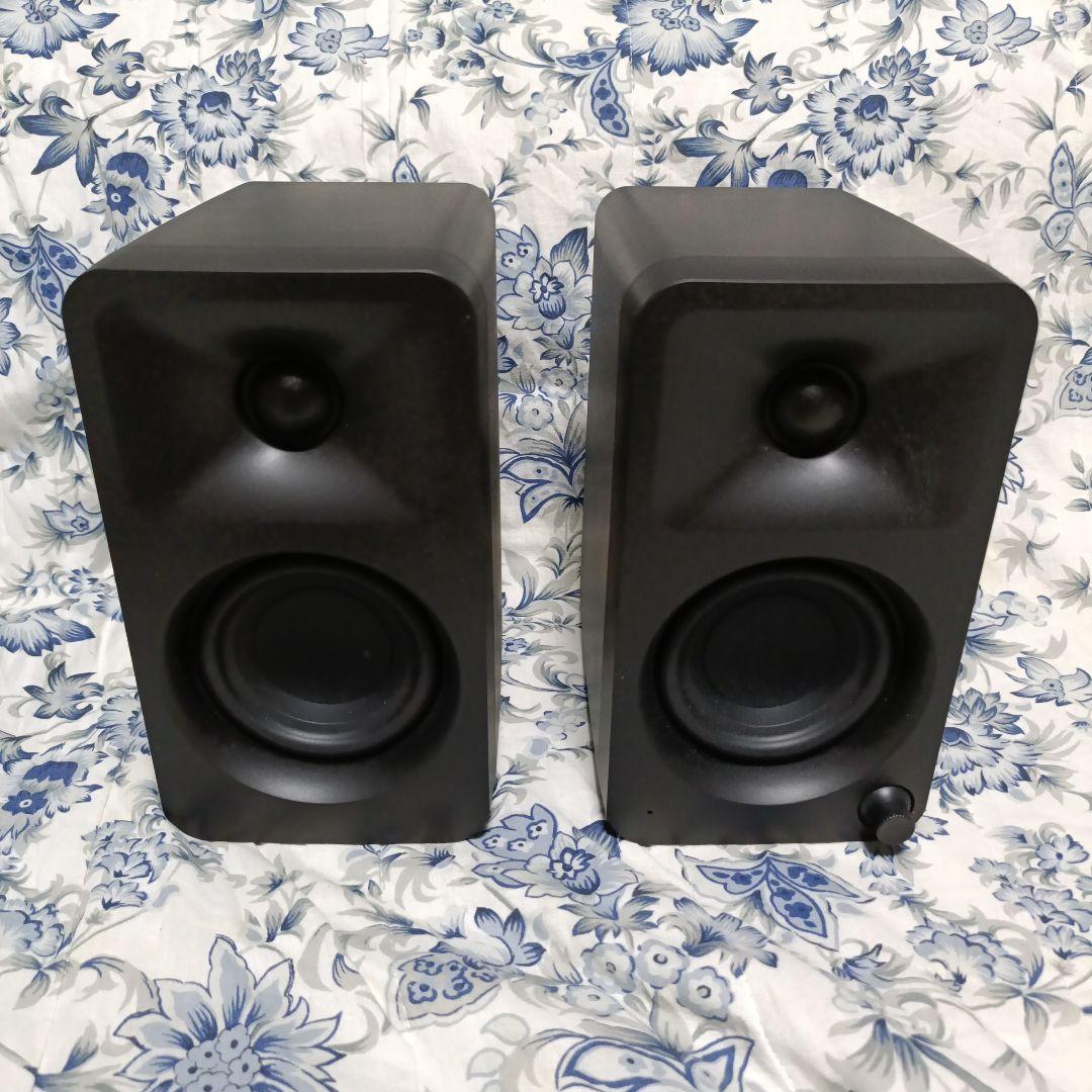kanto ORA スタジオモニタースピーカー ブラック＋スピーカースタンドS2