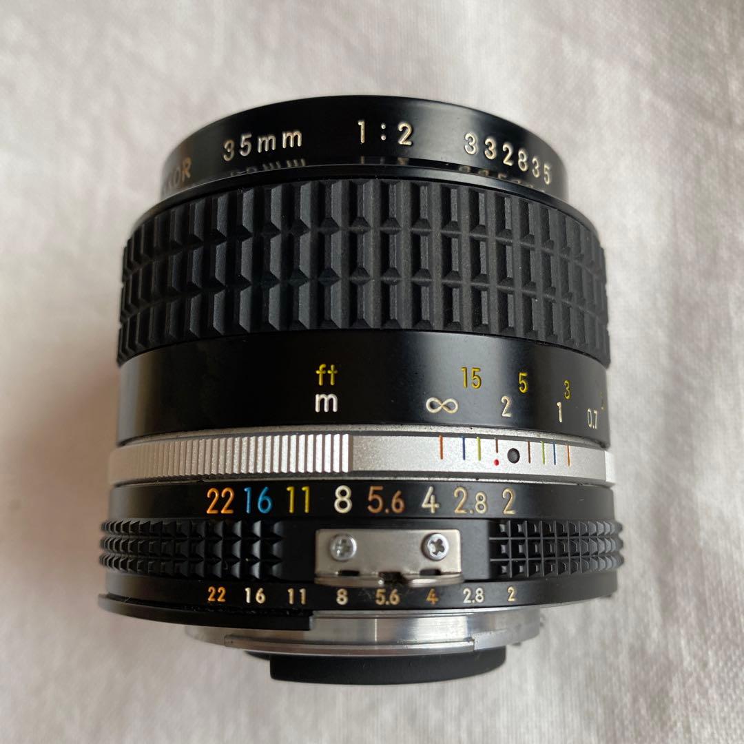 レンズ(単焦点) NIKKOR 35mm 1:2 ai-s