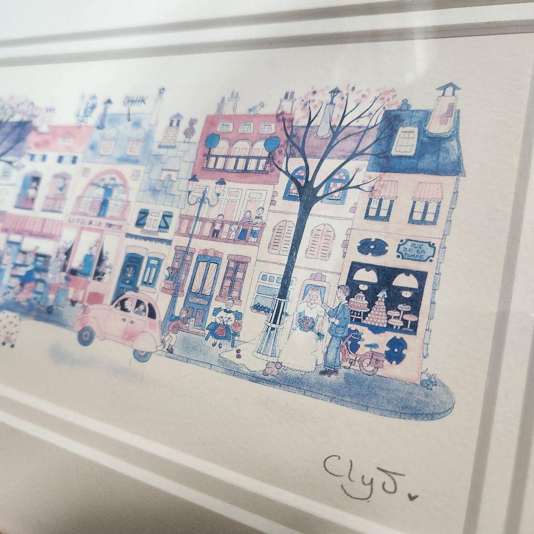 【500枚限定】大人気♪フランス人作家 Clyv クリーブ　版画