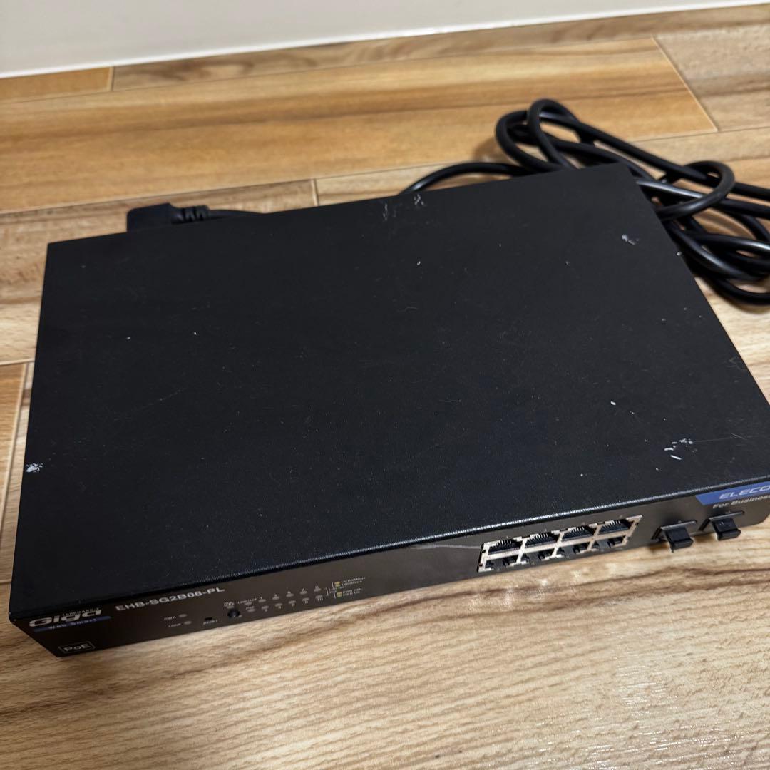EHB-SG2B08-PL エレコム スイッチングハブ 8ポート