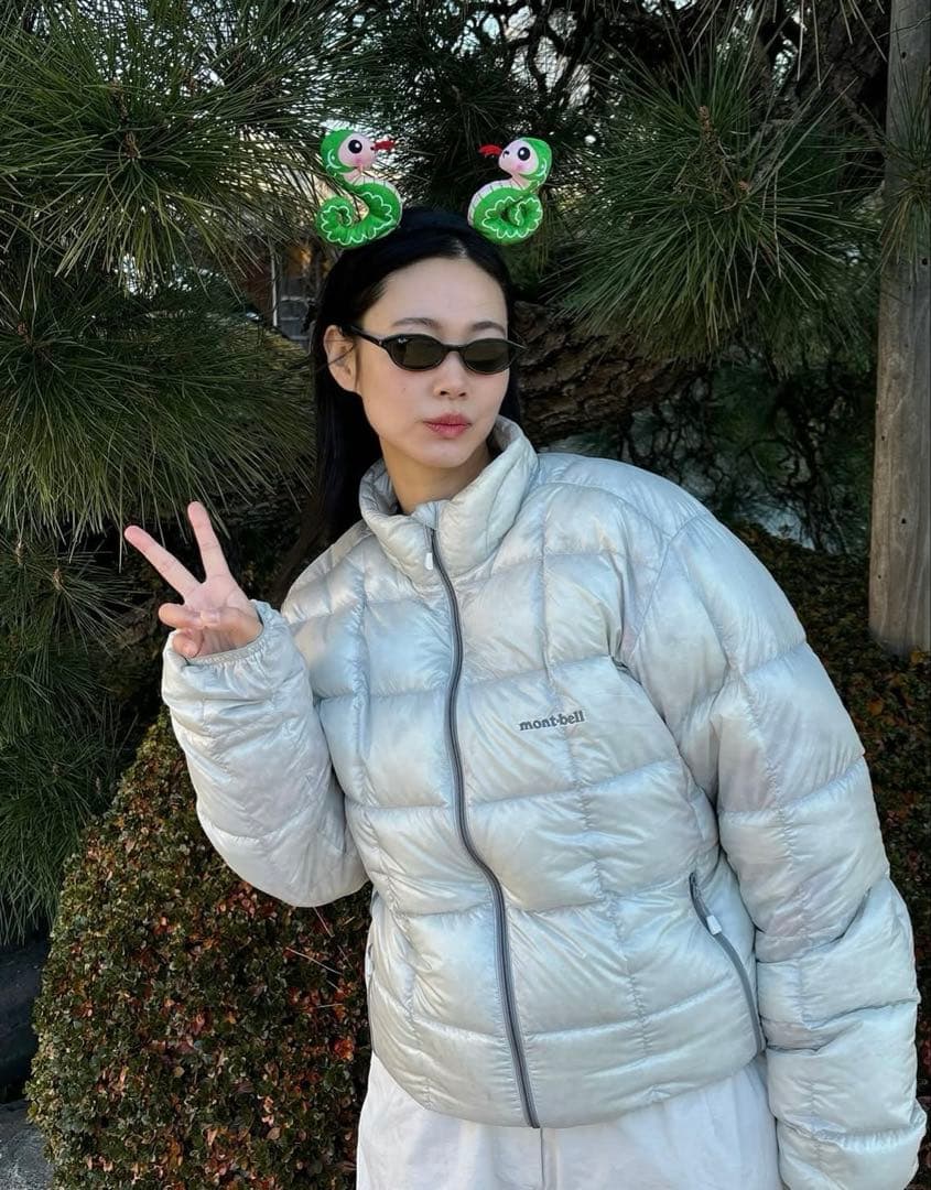 田中シェンさん着用 モンベル mont-bell スペリオダウンジャケットM