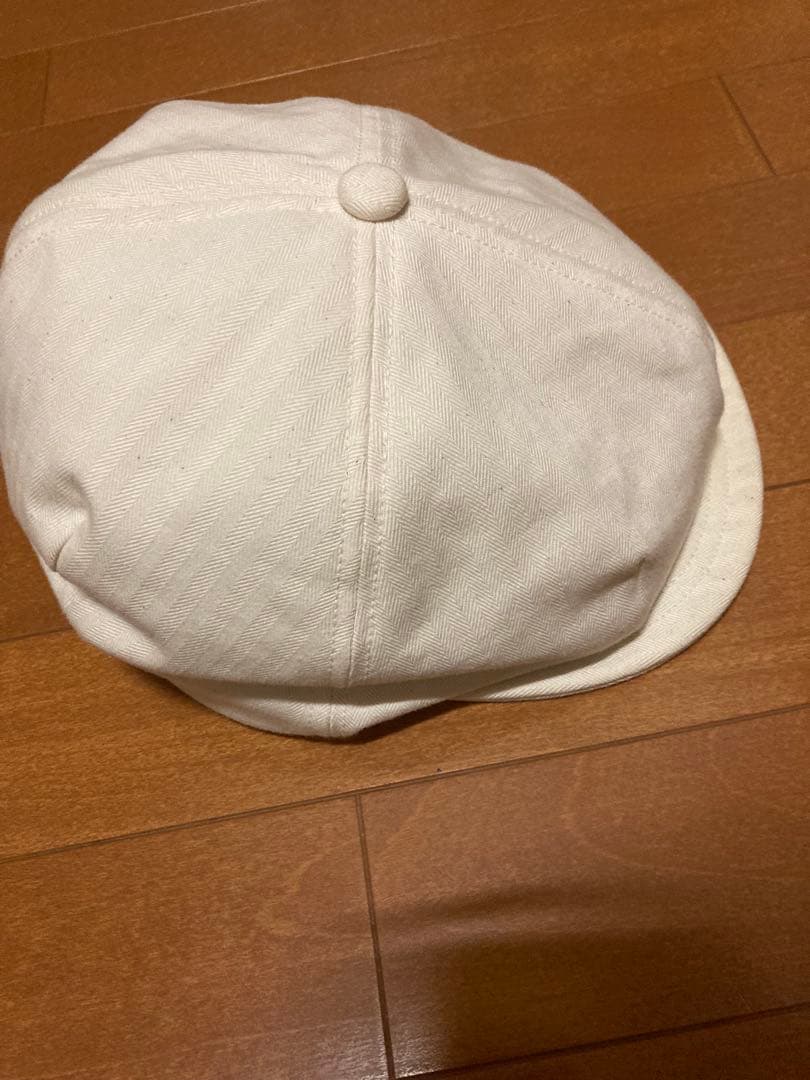 フリーホイーラーズ　キャスケット　ホワイト　ヘリンボーン
