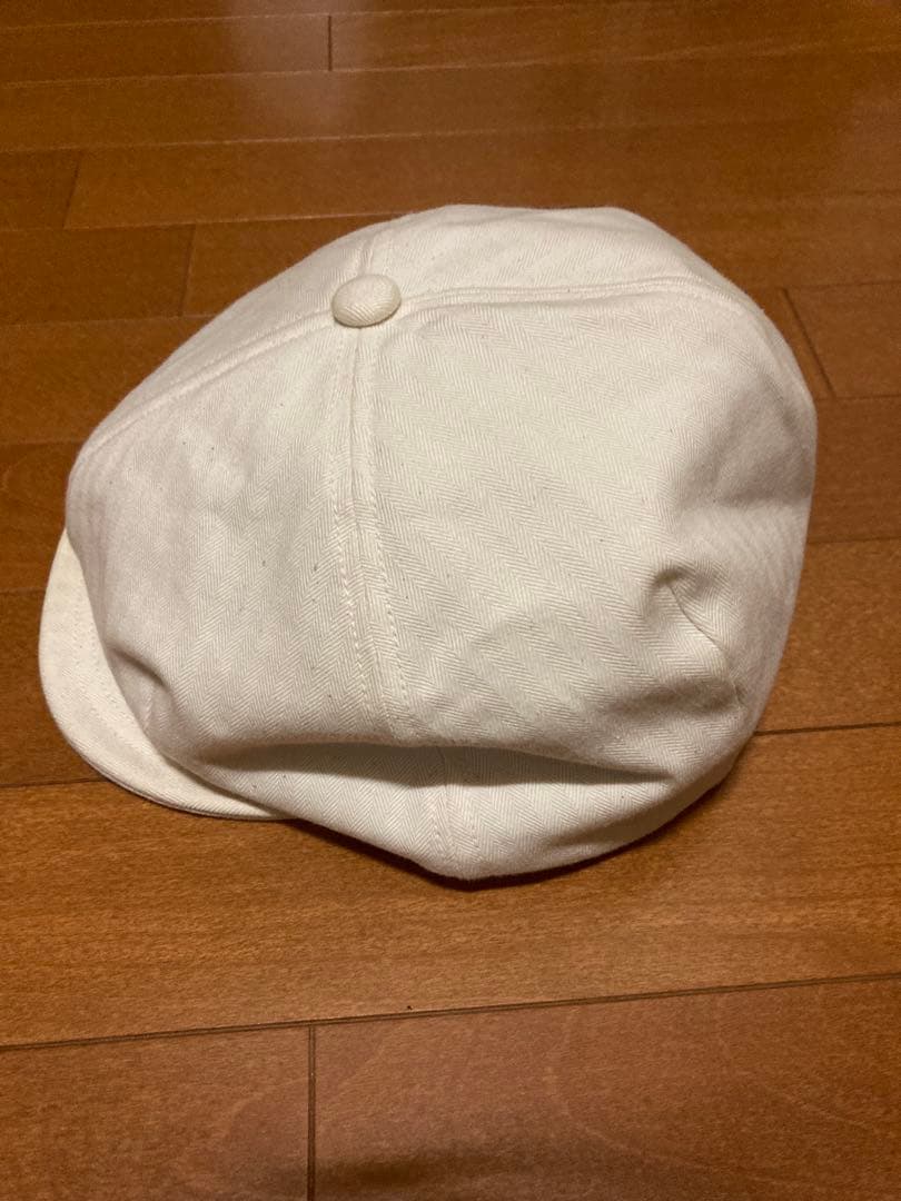 フリーホイーラーズ　キャスケット　ホワイト　ヘリンボーン