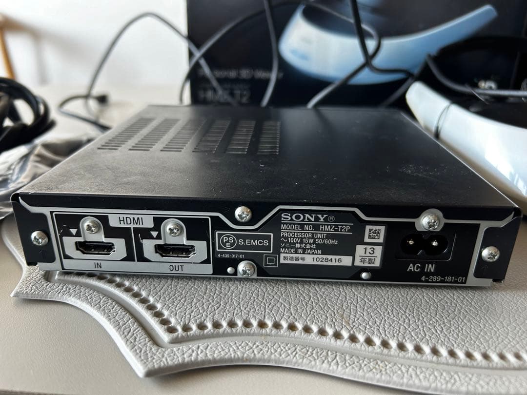 SONY HMZ-T2 ヘッドマウントディスプレイ