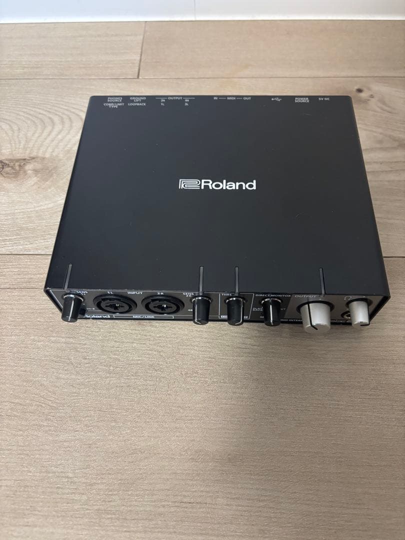 まや　 Roland Rubix 24 USBオーディオインターフェイス